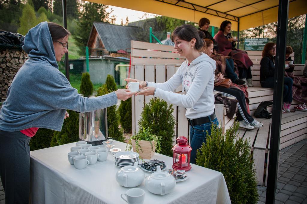 Карпатський Затишок Hotel Slavske Eksteriør billede