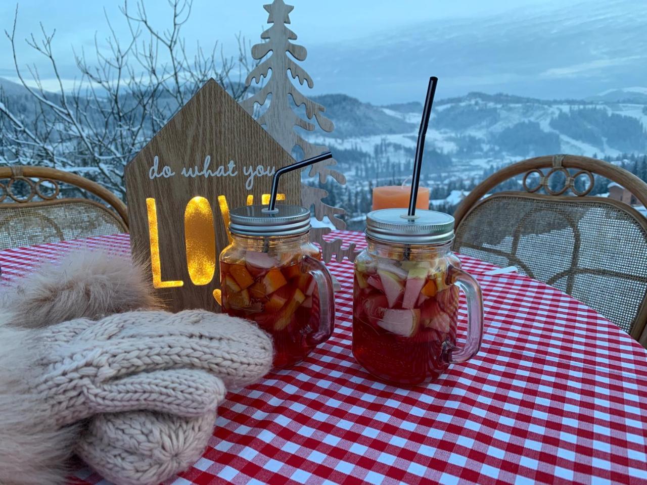 Карпатський Затишок Hotel Slavske Eksteriør billede